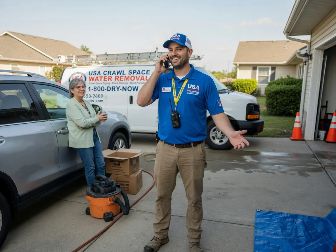 Crawl Space Water Removal Oakdale, LA FAQs